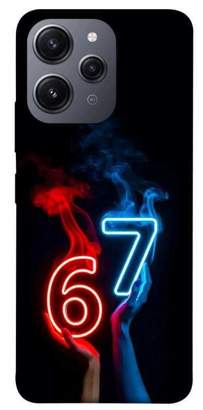 Чохол itsPrint Hands Six Seven для Xiaomi Redmi 12, написи, купити оптом з доставкою