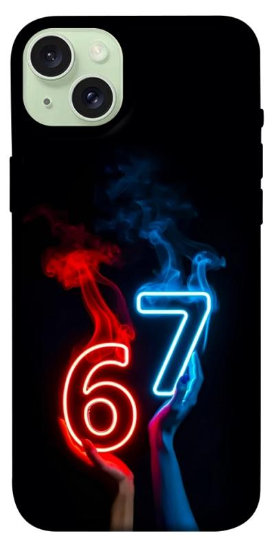 Чохол itsPrint Hands Six Seven для Apple iPhone 15 Plus (6.7"), написи, купити оптом з доставкою