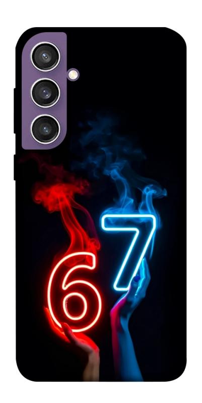 Чохол itsPrint Hands Six Seven для Samsung Galaxy S23 FE, написи, купити оптом з доставкою