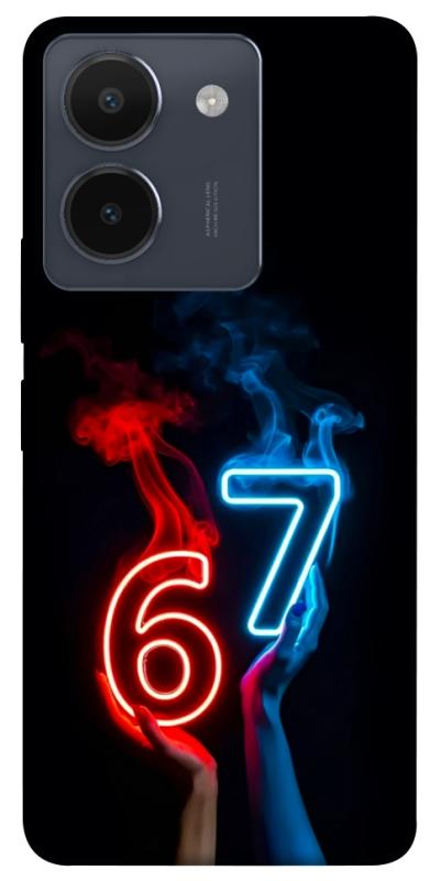 Чохол itsPrint Hands Six Seven для Vivo Y36, написи, купити оптом з доставкою