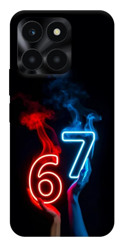 Чохол itsPrint Hands Six Seven для Huawei Honor X6a, написи, купити оптом з доставкою