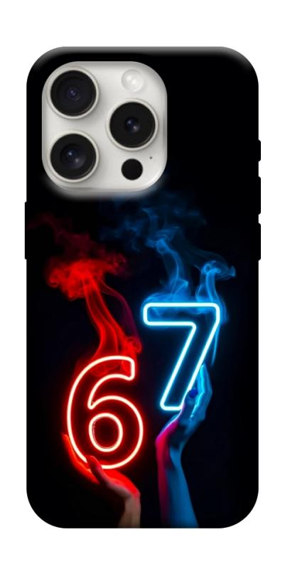 Чохол itsPrint Hands Six Seven для Apple iPhone 16 Pro Max (6.9"), написи, купити оптом з доставкою