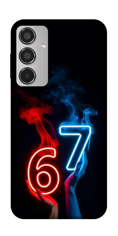 Чохол itsPrint Hands Six Seven для Samsung Galaxy M35 5G, написи, купити оптом з доставкою