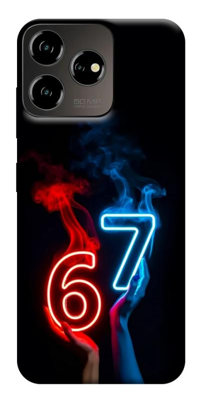 Чохол itsPrint Hands Six Seven для ZTE Blade V50 Desing 4G, написи, купити оптом з доставкою