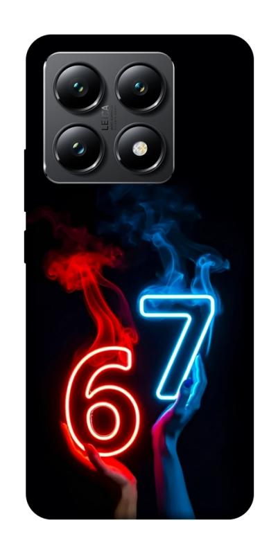 Чохол itsPrint Hands Six Seven для Xiaomi 14T, написи, купити оптом з доставкою