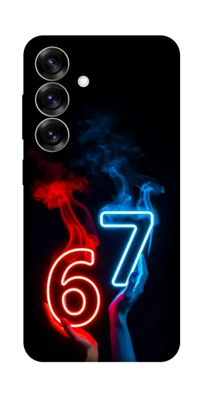 Чохол itsPrint Hands Six Seven для Samsung Galaxy S25, написи, купити оптом з доставкою