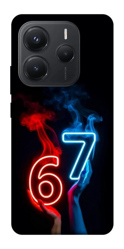 Чохол itsPrint Hands Six Seven для Xiaomi Redmi Note 14 5G, написи, купити оптом з доставкою