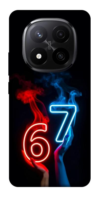 Чохол itsPrint Hands Six Seven для Xiaomi Redmi Note 14 Pro+ 5G, написи, купити оптом з доставкою