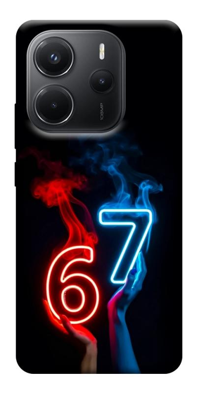 Чохол itsPrint Hands Six Seven для Xiaomi Redmi Note 14 4G (Europe version), написи, купити оптом з доставкою