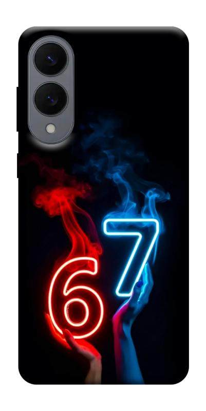 Чохол itsPrint Hands Six Seven для Samsung Galaxy S25 Edge, написи, купити оптом з доставкою