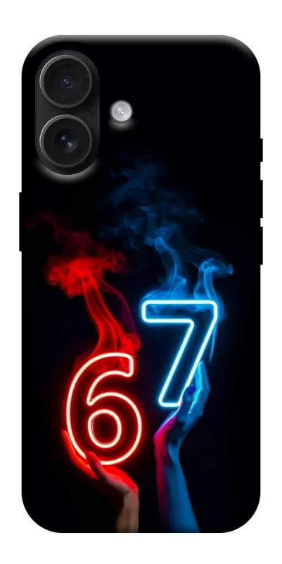 Чохол itsPrint Hands Six Seven для Apple iPhone 17 (6.3"), написи, купити оптом з доставкою