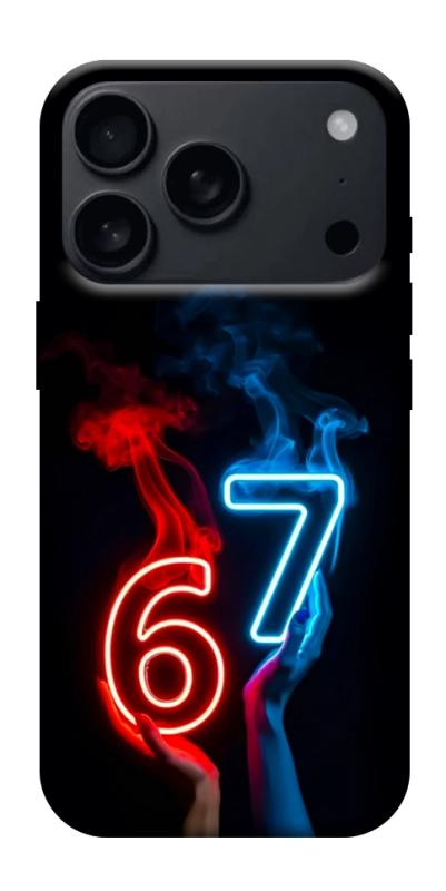 Чохол itsPrint Hands Six Seven для Apple iPhone 17 Pro Max (6.9"), написи, купити оптом з доставкою