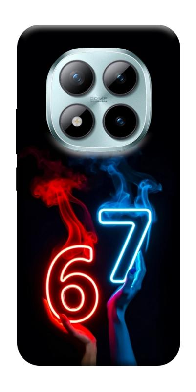 Чохол itsPrint Hands Six Seven для Xiaomi Redmi Note 15 Pro+ 5G, написи, купити оптом з доставкою