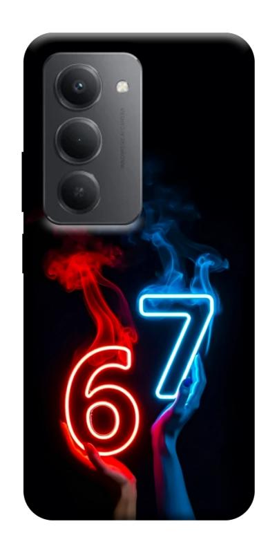 Чохол itsPrint Hands Six Seven для Xiaomi Redmi 15 4G (Global) / 5G, написи, купити оптом з доставкою