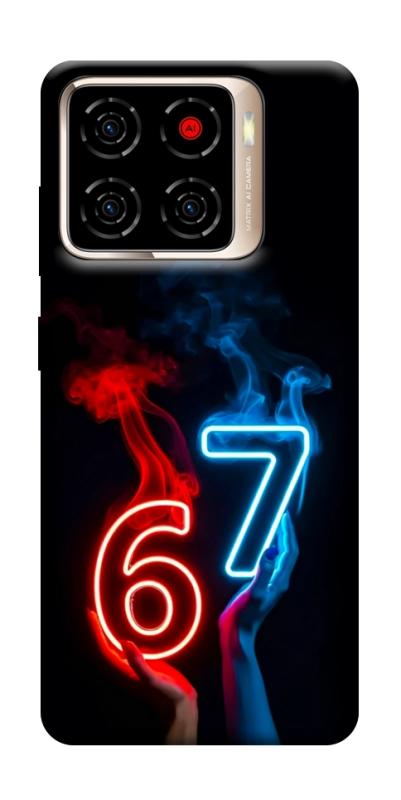 Чохол itsPrint Hands Six Seven для ZTE Blade A56, написи, купити оптом з доставкою