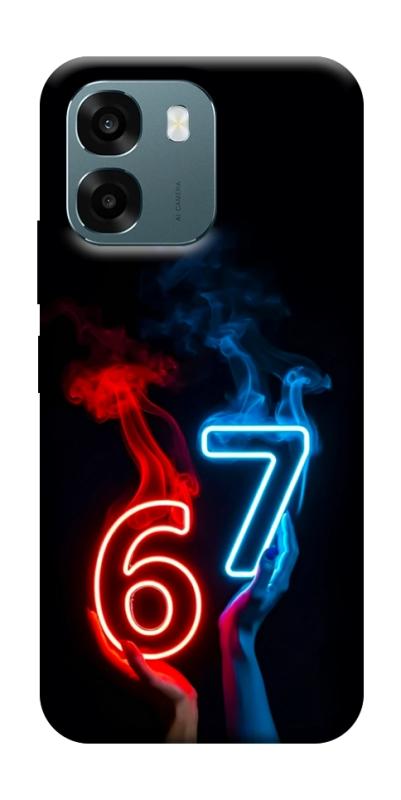 Чохол itsPrint Hands Six Seven для Oppo A6, написи, купити оптом з доставкою