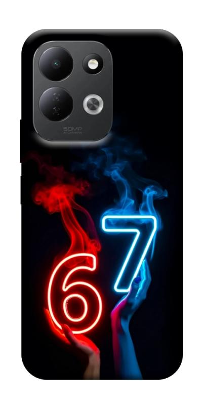 Чохол itsPrint Hands Six Seven для Xiaomi Redmi 17, написи, купити оптом з доставкою