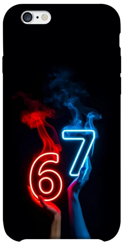 Чохол itsPrint Hands Six Seven для Apple iPhone 6/6s (4.7"), написи, купити оптом з доставкою