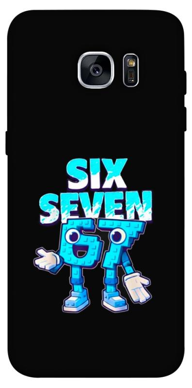 Чохол itsPrint Six Seven для Samsung G935F Galaxy S7 Edge, меми, купити оптом з доставкою
