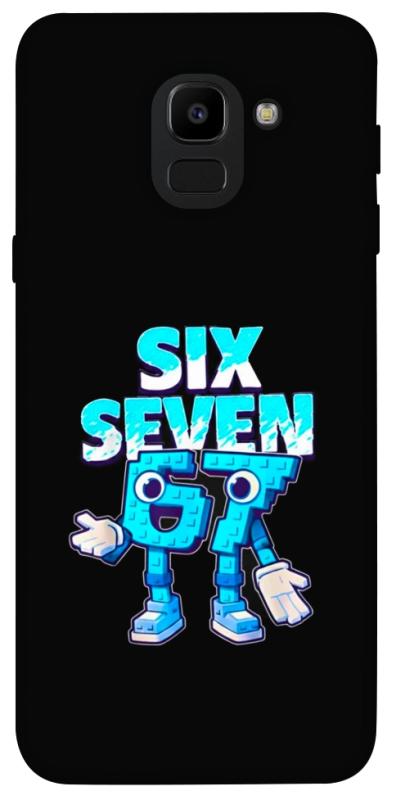 Чохол itsPrint Six Seven для Samsung J600F Galaxy J6 (2018), меми, купити оптом з доставкою