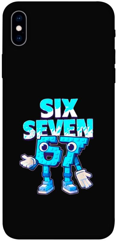 Чохол itsPrint Six Seven для Apple iPhone XS Max (6.5"), меми, купити оптом з доставкою