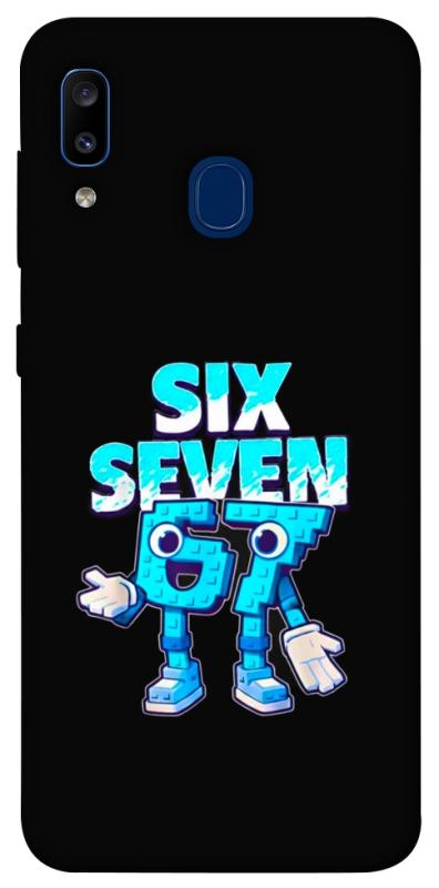 Чохол itsPrint Six Seven для Samsung Galaxy A20 / A30, меми, купити оптом з доставкою