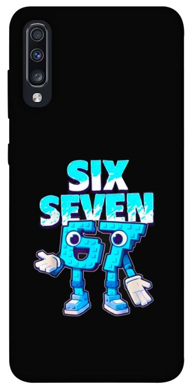 Чохол itsPrint Six Seven для Samsung Galaxy A70 (A705F), меми, купити оптом з доставкою