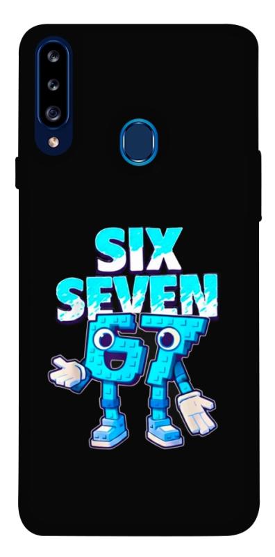 Чохол itsPrint Six Seven для Samsung Galaxy A20s, меми, купити оптом з доставкою