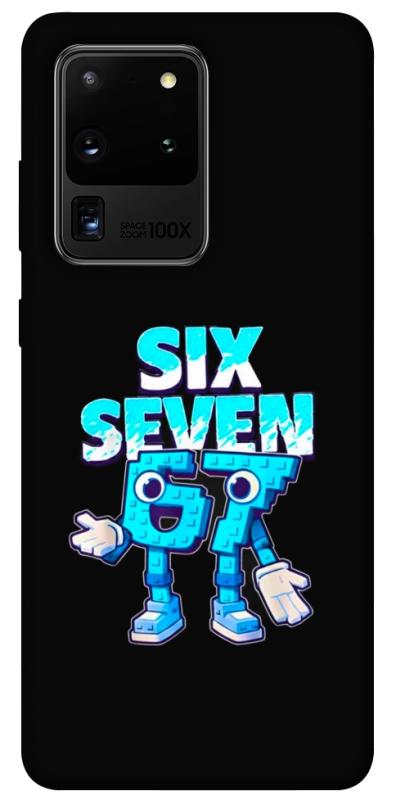 Чохол itsPrint Six Seven для Samsung Galaxy S20 Ultra, меми, купити оптом з доставкою