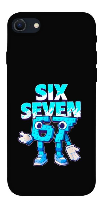 Чохол itsPrint Six Seven для Apple iPhone SE (2020), меми, купити оптом з доставкою