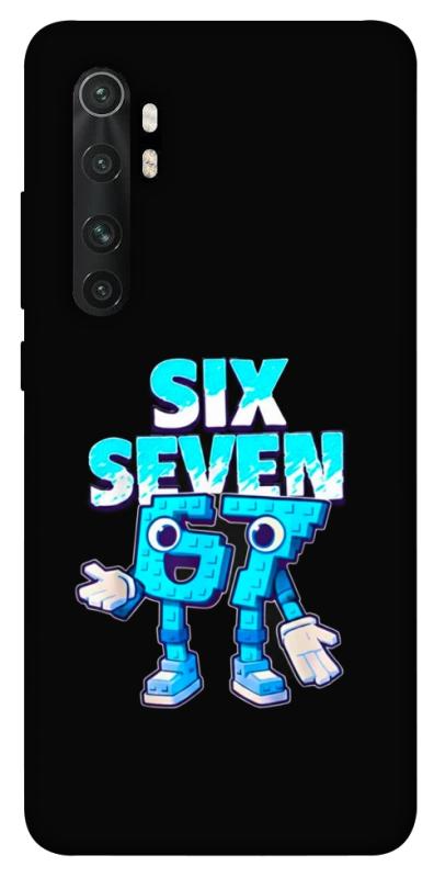 Чохол itsPrint Six Seven для Xiaomi Mi Note 10 Lite, меми, купити оптом з доставкою