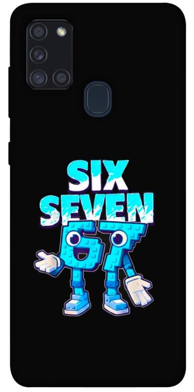 Чохол itsPrint Six Seven для Samsung Galaxy A21s, меми, купити оптом з доставкою
