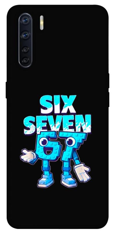 Чехол itsPrint Six Seven для Oppo A91, мемы, купить оптом с доставкой