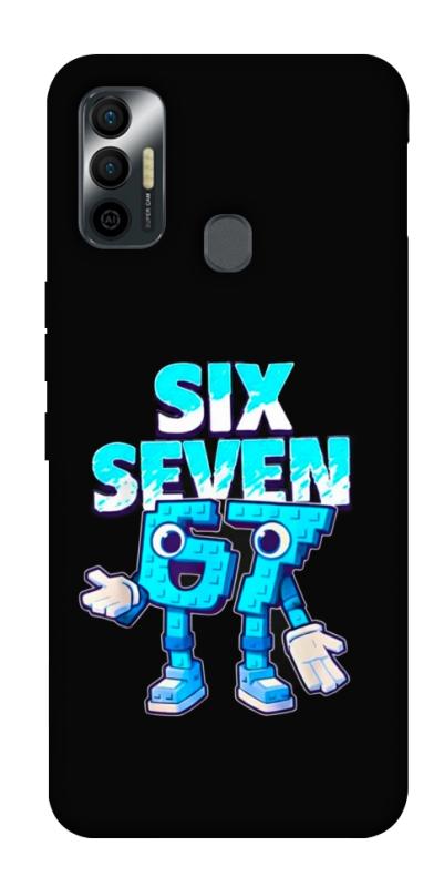 Чохол itsPrint Six Seven для TECNO Spark 7, меми, купити оптом з доставкою