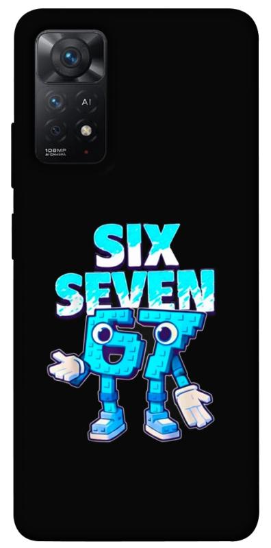 Чохол itsPrint Six Seven для Xiaomi Redmi Note 11 Pro 4G/5G, меми, купити оптом з доставкою