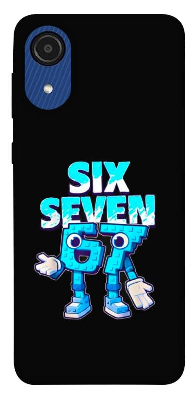 Чохол itsPrint Six Seven для Samsung Galaxy A03 Core, меми, купити оптом з доставкою