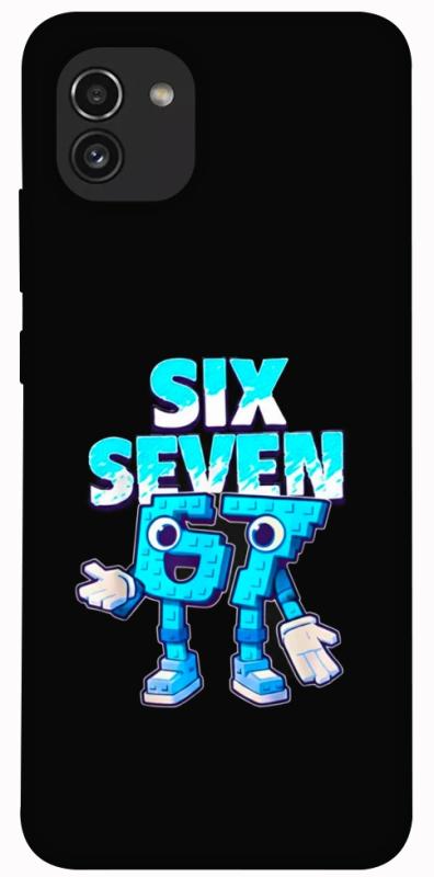 Чохол itsPrint Six Seven для Samsung Galaxy A03, меми, купити оптом з доставкою