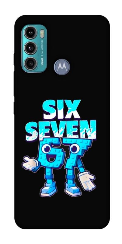 Чохол itsPrint Six Seven для Motorola Moto G60, меми, купити оптом з доставкою