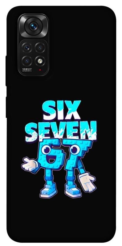 Чохол itsPrint Six Seven для Xiaomi Redmi Note 11 (Global) / Note 11S, меми, купити оптом з доставкою