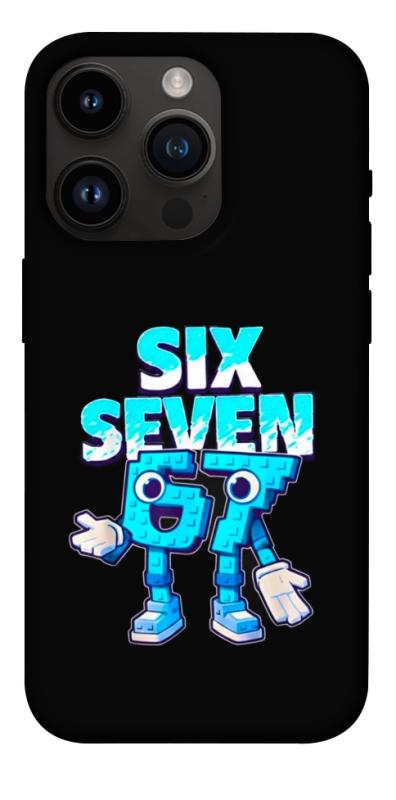 Чохол itsPrint Six Seven для Apple iPhone 14 Pro (6.1"), меми, купити оптом з доставкою