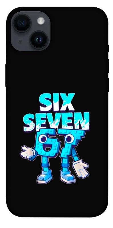Чохол itsPrint Six Seven для Apple iPhone 14 Plus (6.7"), меми, купити оптом з доставкою
