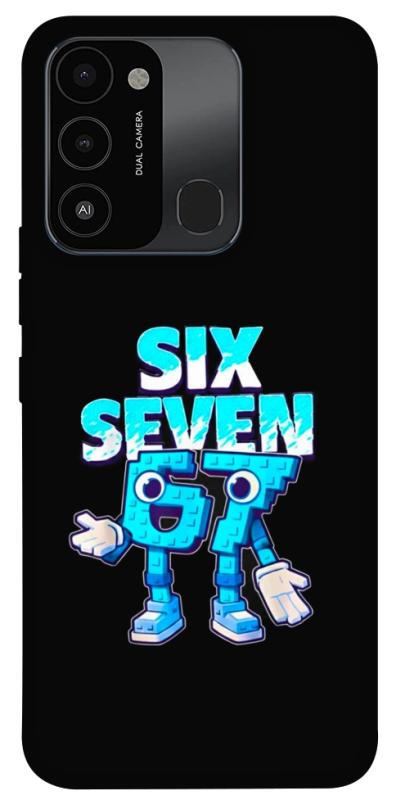 Чохол itsPrint Six Seven для TECNO Spark 8C, меми, купити оптом з доставкою