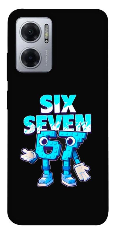 Чохол itsPrint Six Seven для Xiaomi Redmi Note 11E, меми, купити оптом з доставкою