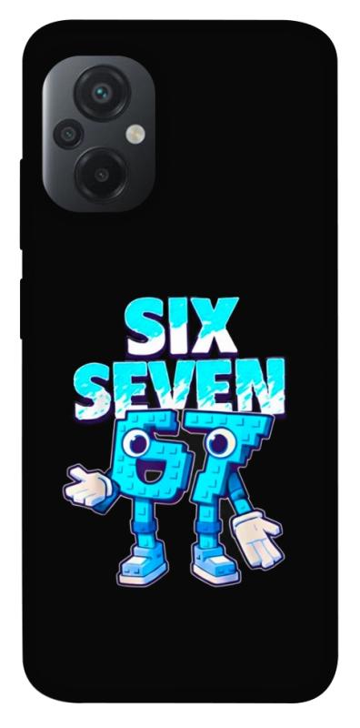 Чехол itsPrint Six Seven для Xiaomi Poco M5, мемы, купить оптом с доставкой