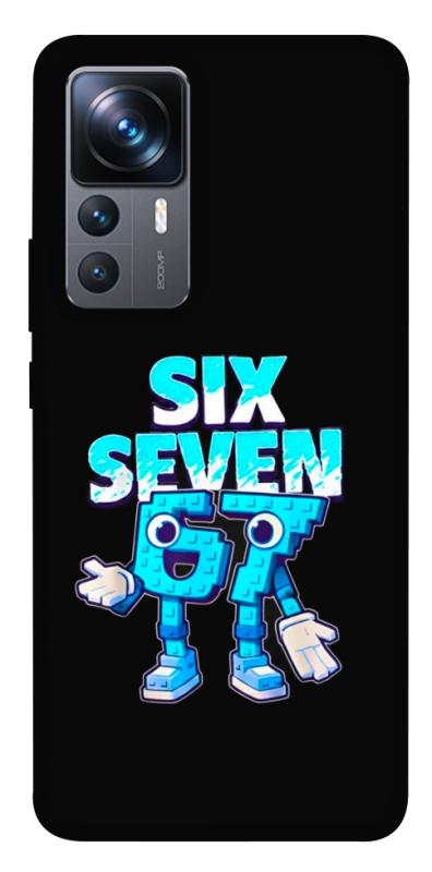 Чохол itsPrint Six Seven для Xiaomi 12T / 12T Pro, меми, купити оптом з доставкою