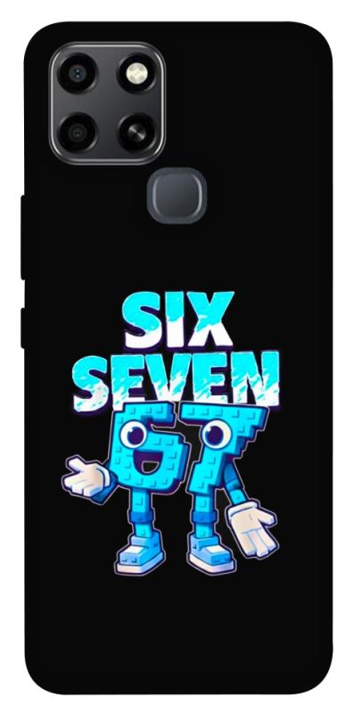 Чохол itsPrint Six Seven для Infinix Smart 6, меми, купити оптом з доставкою
