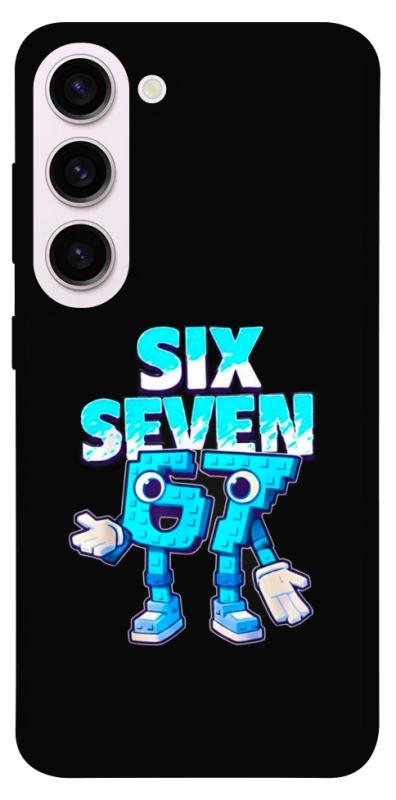 Чохол itsPrint Six Seven для Samsung Galaxy S23+, меми, купити оптом з доставкою