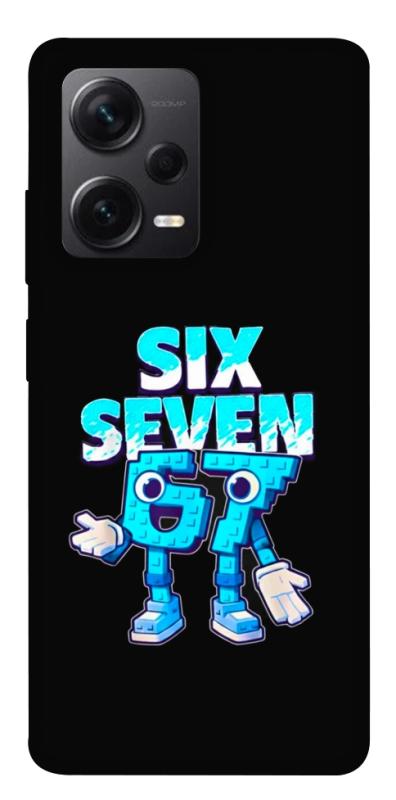 Чохол itsPrint Six Seven для Xiaomi Redmi Note 12 Pro+ 5G, меми, купити оптом з доставкою