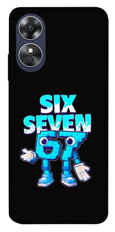 Чохол itsPrint Six Seven для Oppo A17, меми, купити оптом з доставкою