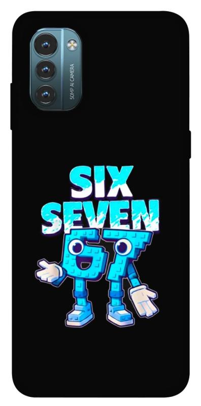 Чохол itsPrint Six Seven для Nokia G21, меми, купити оптом з доставкою
